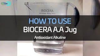 [Alkaline Water Jug] How to Use Biocera Antioxidant Alkaline Water Jug Antioxidant/Alkaline/Healthy