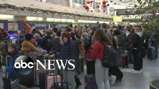 Thousands of flights cancelled over holiday weekend