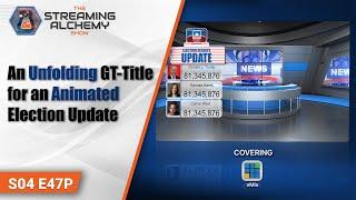 An Unfolding GT-Title for an Animated Election Update