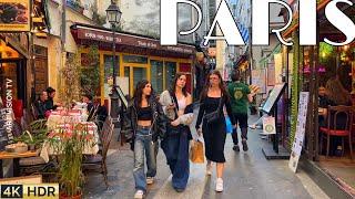 [PARIS 4K] WALK IN PARIS "1 HOUR QUARTIER LATIN WALK" (4K60 FPS VERSION) 16/APRIL/2024