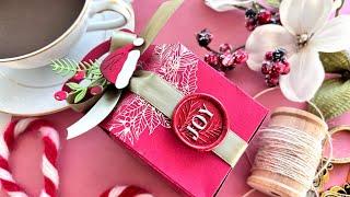 A SUPER SIMPLE Gift Box | Spellbinders Sealed 3D Christmas Collection