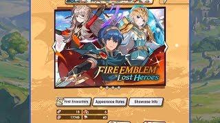 Dragalia Lost - 20 [Fire Emblem: Lost Heroes] Tenfold Summons + Platinum Showcase [iOS]