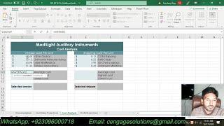 Excel Module 3 SAM Project B MedSight Instruments | Excel Module 3 SAM Project 1b