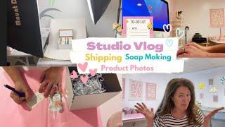 Small Business day in the life | Packing Orders | Soap Making