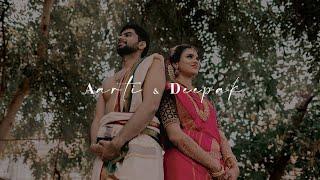 Aarti & Deepak's Candid Wedding Film at Kandhimadhi Kalyana Mandapam