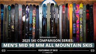 2025 Men's Mid-90 mm All-Mountain Ski Comparison with SkiEssentials.com