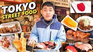 15 INSANE Japanese Street Food of TokyoTsukiji Fish Market Food Tour! Overrated?