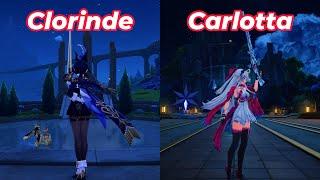 Clorinde vs Carlotta! Full Gameplay