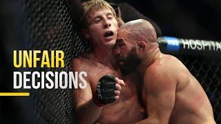 The Most UNFAIR Wins In UFC History / Paddy Pimblett, Sean O'Malley, Aljamain Sterling