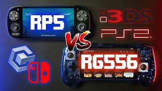 Retroid Pocket 5 vs Anbernic RG556. OLED Handheld Gaming Faceoff!