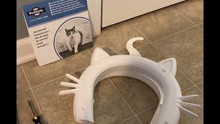 PetSafe Cat Corridor Interior Cat Door - How to Install.