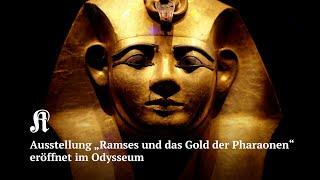 Ausstellung "Ramses und das Gold der Pharaonen" eröffnet im Kölner Odysseum