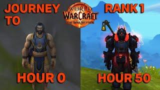 Journey To RANK 1 In World Of Warcraft War Within #1