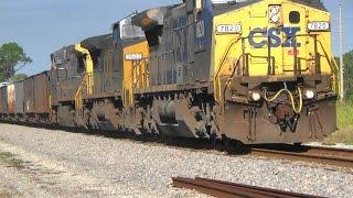 CSX Railfanning On The Auburndale Sub Part 1