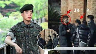 BTS News Today! Mysterious Woman Visits Jungkook in the Military: Love, Family or Friend?