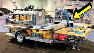 This MOBILE WORKSHOP Could Change the Construction Industry!! (THE ULTIMATE CARPENTRY TRAILER...)