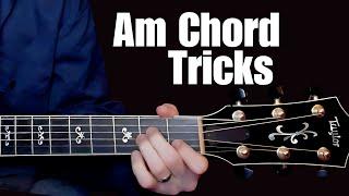 5 easy A minor chord riffs to build your skills- a guitar lesson