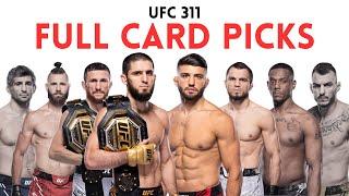 UFC 311 Full Card Predictions: Makhachev vs. Tsarukyan 2