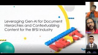 Leveraging Gen-AI for Document Hierarchies and Contextualizing Content for the BFSI Industry