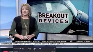 ABC News Report OWL® Out Performs Hammer for breaking Car Windows