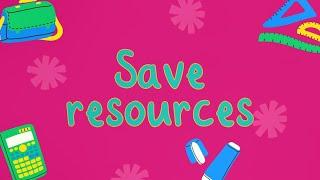 Twinkl Canada Academy - How to Save Resources