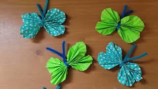 Activities for Dementia Patients: Butterfly Craft