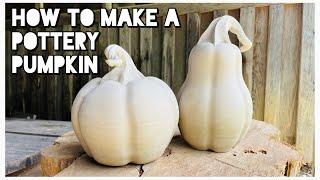 How To Make A Pottery Pumpkin