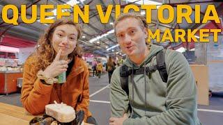 QUEEN VICTORIA MARKET (and reunited with Blueberry)