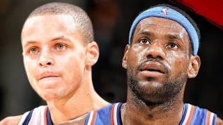 When MVP LeBron James DESTROYED Rookie Steph Curry