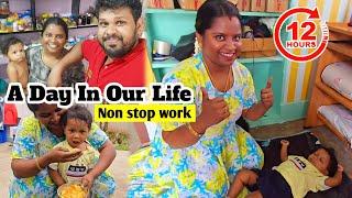 JESWIN கூட ஒருநாள்️ Day In Our Life - NON STOP WORK Jegathees Meena