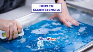 How to Clean Mylar Stencils | Stencil Stop