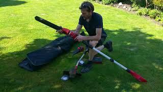 Full review of Einhell Trimmer & Hedge Trimmer / Multitool