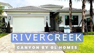 RiverCreek | Canyon Floor Plan by GL Homes | Estero Florida New Construction Homes