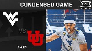 West Virginia vs. Utah Condensed Game | 2024-25 Big 12 Men's Basketball