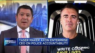 Axon Enterprise CEO discusses police accountability