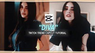 "Diva" tiktok trend capcut editing tutorial