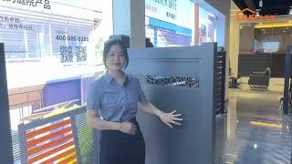 JHR ALUMINIUM SWING GATE FROM CHINA MANUFACTURE