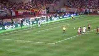 UEFA SuperCup - Kakà's penalty 3-1