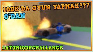  10 DK'DA OYUN YAPMAK?  | ROBLOX STUDİO | - #at0m10dkchallenge