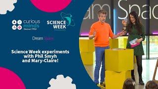 Experiment with Phil Smyth and Mary-Claire! | CURIOUS MINDS SCIENCE SHOW 2023