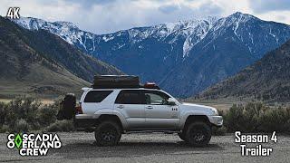 Cinematic overlanding road trip to Cascadia (Washington and BC) | 4th gen 4runner | SEASON 4 TRAILER