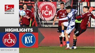 FC Nürnberg - Karlsruher SC | 2-1 | Highlights | Bundesliga 2 2024-25 | nurnberg karlsruhe