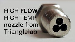 High Flow nozzle from Trianglelab