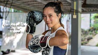 Muay Thai training session at Monsoon Gym & Fight Club, Thailand