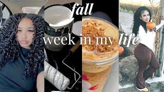 FALL WEEK IN MY LIFE VLOG | MONTHLY RESET (pumpkin patch festival,transforming my bedroom, grwm,etc)