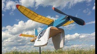Rubber-Powered 1941 Gollywock Build & Flight