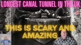 Mark from the States Learns About the LONGEST Canal Tunnel in the UK w/ DownieLive
