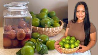 Khmer Australian Mom makes Preserve Organic Limes “Nahm Ngov “