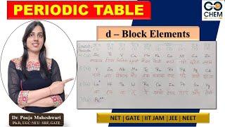 d - Block Elements I Periodic Table I Learning Tricks