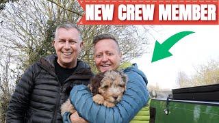 Narrowboat Living: Introducing Our New Puppy